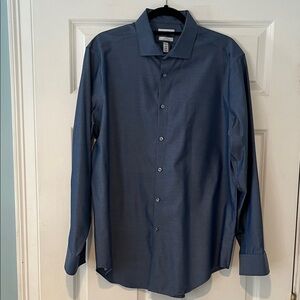 Calvin Klein Navy Dress Shirt